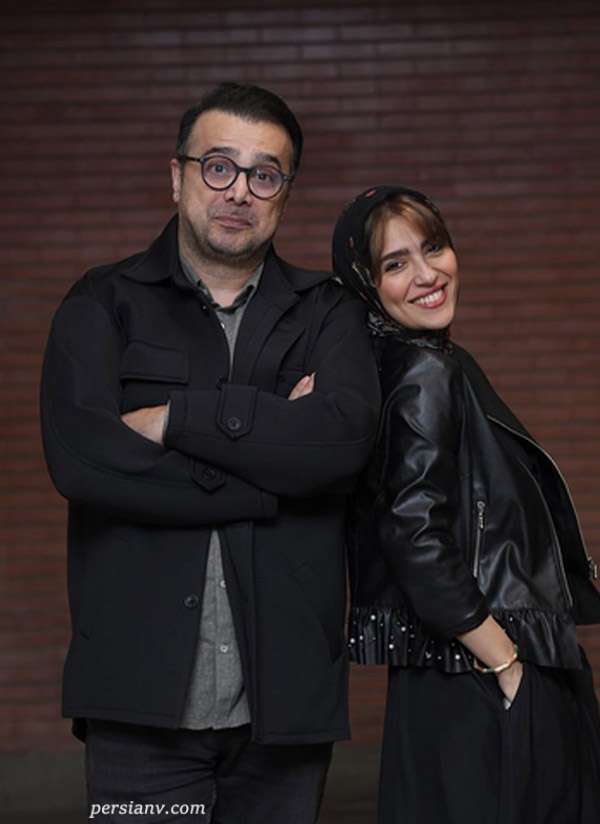 ابراز عشق سپند امیرسلیمانی به مونا کرمی در پشت صحنه «باران اسیدی» و جنجال استایل مشکی زوج هنرمند: شما تنها خبر خوش این عالمید